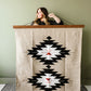 Wall Hanger for Large Tribal Rugs