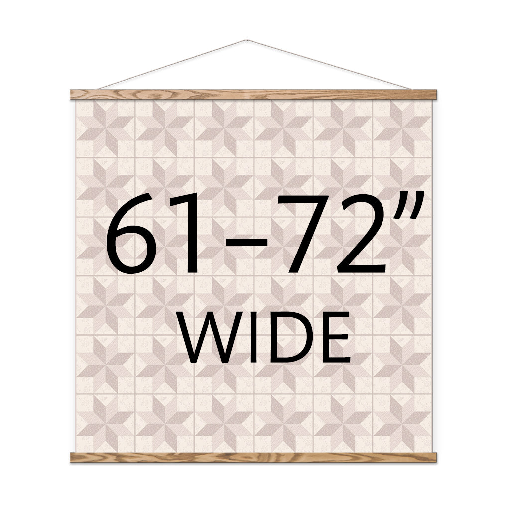 61 to 72 Inches wide Quilt Hanger