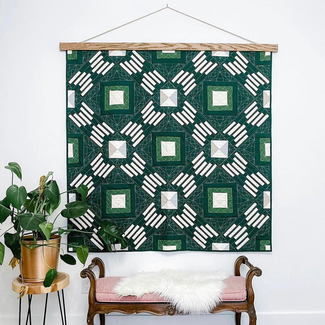 12 Inch Compression Rug Hanger Flag Hanger Frame - Compression Wood Hanging Bars – Quilt Hangers