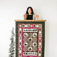 hang a christmas quilt